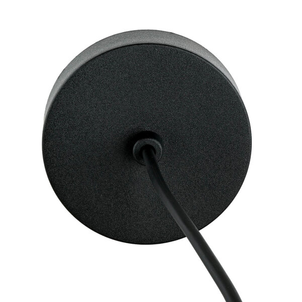 Suspension ronde Ø 50 cm H : max. 160 cm Tissu Jute Coloré E27