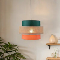 Suspension ronde Ø 50 cm H : max. 160 cm Tissu...