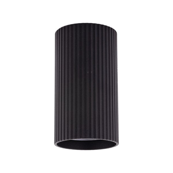 Plafonnier Métal Noir GU10 Ø 5,5 cm H : 10 cm Apparent