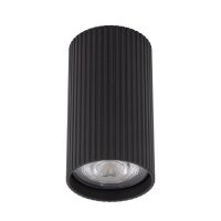 Plafonnier Métal Noir GU10 Ø 5,5 cm H : 10...