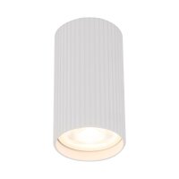 Spot de plafond blanc m&eacute;tal GU10 &Oslash; 5,5 cm H...