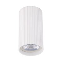 Spot de plafond blanc métal GU10 Ø 5,5 cm H...