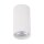 Spot de plafond blanc métal GU10 Ø 5,5 cm H : 10 cm petit apparent