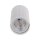 Spot de plafond blanc métal GU10 Ø 5,5 cm H : 10 cm petit apparent