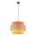 Suspension Tissu Jute Métal Ø 50 cm H : max. 1,6 m E27 Multicolore