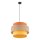 Suspension Tissu Jute Métal Ø 50 cm H : max. 1,6 m E27 Multicolore