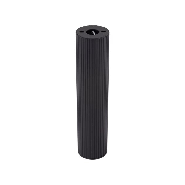 Plafonnier noir métal GU10 Ø 5,5 cm H : 24 cm petit