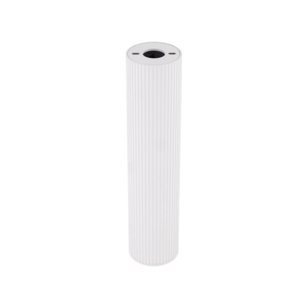 Spot de plafond apparent blanc métal GU10 Ø 5,5 cm H : 24 cm petit