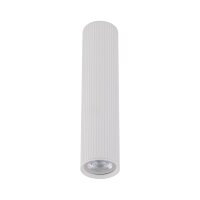 Spot de plafond apparent blanc métal GU10 Ø...