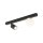 Spot de plafond verre métal 49 cm noir blanc GU10 + G9