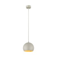 Lampe à suspendre ronde en métal Ø...