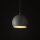 Lampe à suspendre ronde en métal Ø 17 cm étroite E27 Beige Rétro Design