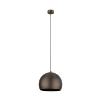 Lampe à suspendre ronde en métal Ø...