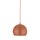 Suspension Métal Rouge Ø 17 cm rond E27 Boule Abat-jour