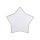 Lampe pour chambre denfant Lin 45 cm de long Étoile Blanc Beige 2x E27