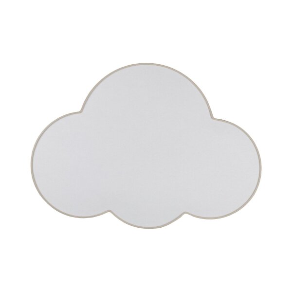 Plafonnier Chambre denfant Lin 4x E27 Beige Blanc Nuage
