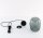 Suspension verre fumé Ø 20 cm H : max. 1,7 m réglable E27