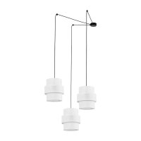 Lampe à suspendre tissu E27 L : max. 4 m...