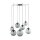 XXL Lampe à suspendre H : max. 220 cm L : max. 400 cm réglable