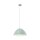 Suspension métal E27 ronde Ø 34 cm H : max. 165 cm Menthe