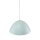 Suspension métal E27 ronde Ø 34 cm H : max. 165 cm Menthe