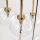 Suspension boule métal verre H : max. 145 cm réglable