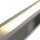Long plafonnier LED à intensité variable en acier 122 cm 4000 K