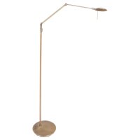 Lampadaire LED en bronze 185 cm flexible à...