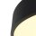 Plafonnier rond à LED Noir Blanc Ø38 cm 30 W 2700 K