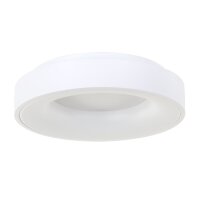 Plafonnier LED blanc m&eacute;tal plastique 40 W 2700 K