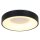 Plafonnier LED noir métal plastique 40 W 2700 K