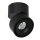 Spot de plafond LED métal noir Ø78 cm rond 8 W 2700 K