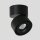 Spot de plafond LED métal noir Ø78 cm rond 8 W 2700 K