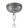 Lampe à suspendre industrielle métal acrylique noir Ø47 cm E27