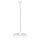 Lampe à suspendre blanche en métal Ø50 cm rond E27 Design moderne