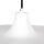 Lampe à suspendre blanche en métal Ø50 cm rond E27 Design moderne