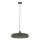 Lampe à suspendre Métal Gris L:50 cm rond E27 Design moderne