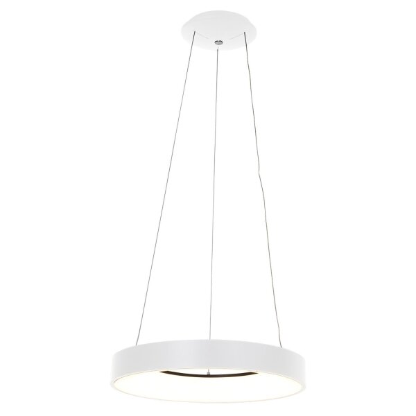 Lampe LED ronde à suspendre Blanc Ø48 cm 2700 K 30 W confortable