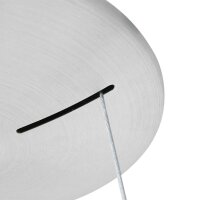 Lampe LED ronde à suspendre en argent Ø48...