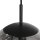 Suspension ronde en verre gris fumé Ø60 cm E27 Moderne