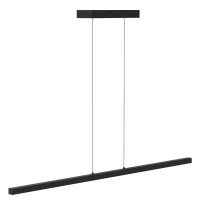 Lampe LED à suspendre noire L:114 cm 20 W 2700 K...