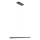 Lampe LED à suspendre noire L:114 cm 20 W 2700 K Moderne