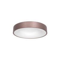 Plafonnier LED rond en bronze blanc &Oslash;30 cm...