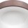 Plafonnier LED rond en bronze blanc Ø30 cm élégant