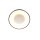 Plafonnier LED rond en bronze blanc Ø30 cm élégant