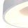 Blendarme LED plafonnier en argent blanc Ø30 cm rond