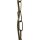 Lampe à suspendre verre métal en bronze L:31 cm E14 stylé