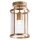 Lampe de plafond verre métal en bronze Ø16 cm E27 Classique
