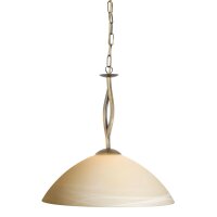 Suspension ronde verre métal Ø45 cm E27...