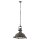 Industrial Suspension Métal Verre Marron Ø40 cm E27